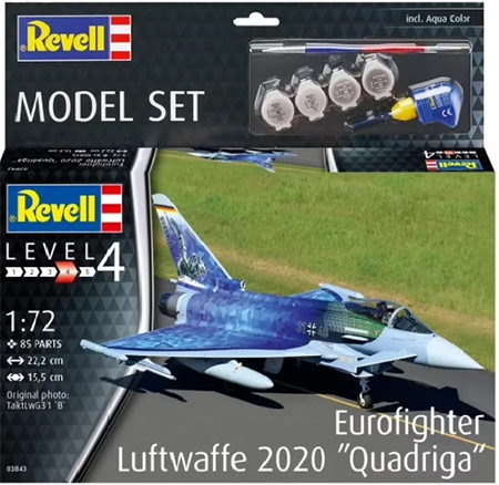 Model Set Eurofighter Luftwaffe 2020 Quadriga - 1/72