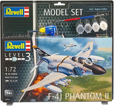 Model Set F-4J Phantom II - 1/72 - 