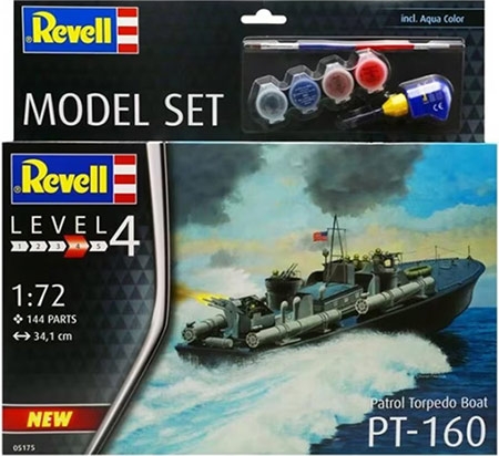 Model Set Patrol Torpedo Boat PT-160 - 1/72