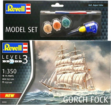 Model Set Gorch Fock - 1/350