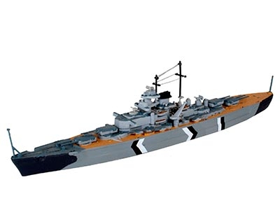 Model Set Bismarck - 1/1200