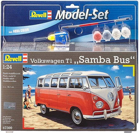 Model Set -   Kombi Volkswagen T1 Samba Bus - 1/24