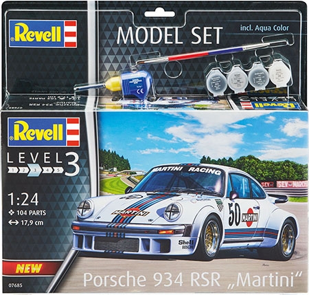 Model Set Porsche 934 RSR Martini - 1/24