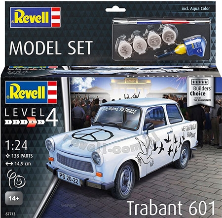 Model Set Trabant 601S - Builders Choice 2022 - 1/24
