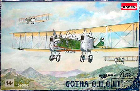 Gotha G.II-G.III - 1/72