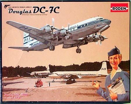 DC-7C Pan American World Airways - 1/144