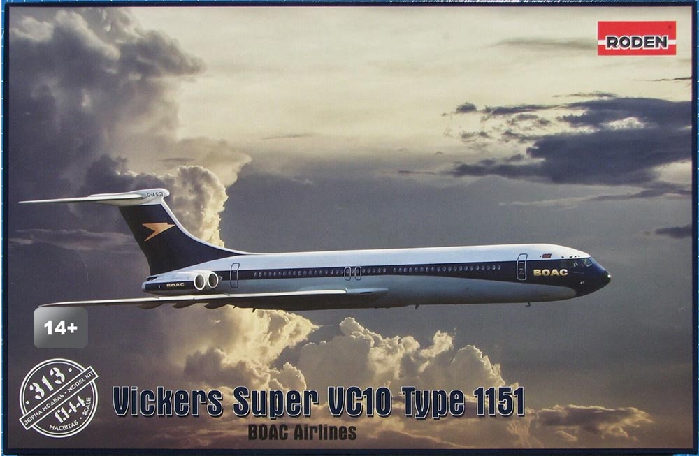 VICKERS VC-10 SUPER TYPE 1151 - 1/144