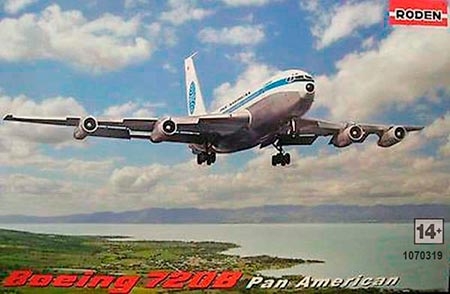 Boeing 720B Pan American - 1/144