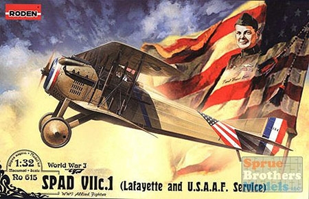 Spad VII c.1 (Lafayette and USAF Service) - 1/32