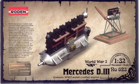 Motor Mercedes D.III 160 h.p. - 1/32