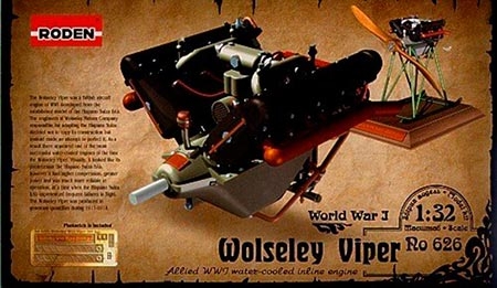 Motor Wolseley W4A Viper - 1/32