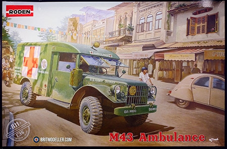 M43 3/4 ton 4x4 Ambulance Truck - 1/35

