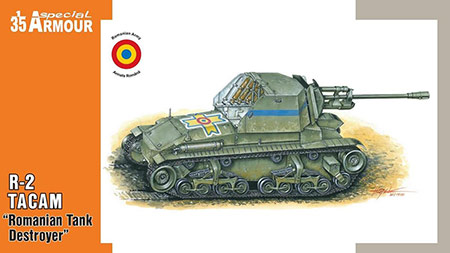 R-2 TACAM Romanian Tank Destroyer - 1/35