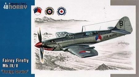 Fairey Firefly Mk.4/5/6 Foreign Service - 1/48 - NOVIDADE!