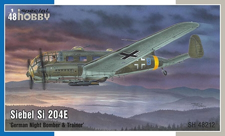 Siebel Si 204E German Night Bomber & Trainer - 1/48