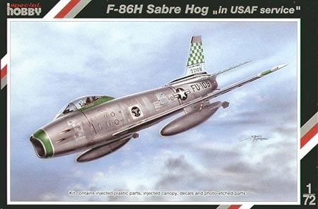 North American F-86H Sabre Hog - 1/72 - NOVIDADE!