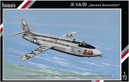 X-1A/D Second Generation - 1/72