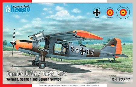 Dornier Do 27 German, Spanish and Belgian Service - 1/72