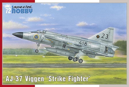 AJ-37 Viggen Strike Fighter - 1/72