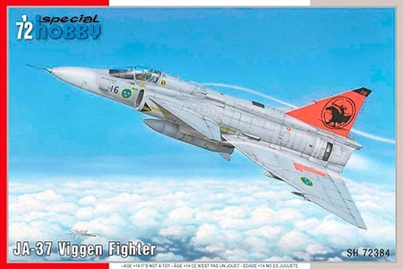 JA-37 Viggen Fighter - 1/72