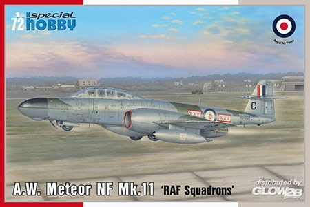 A.W. Meteor NF Mk.11 RAF Squardrons  - 1/72