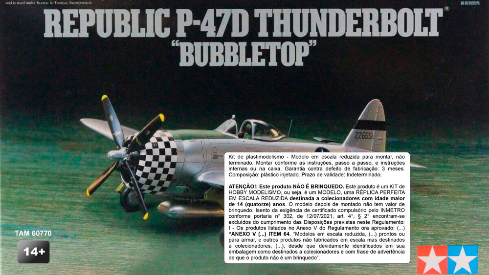 P-47D Thunderbolt Bubbletop - 1/72