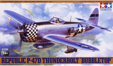 P-47D Thunderbolt Bubbletop - 1/48