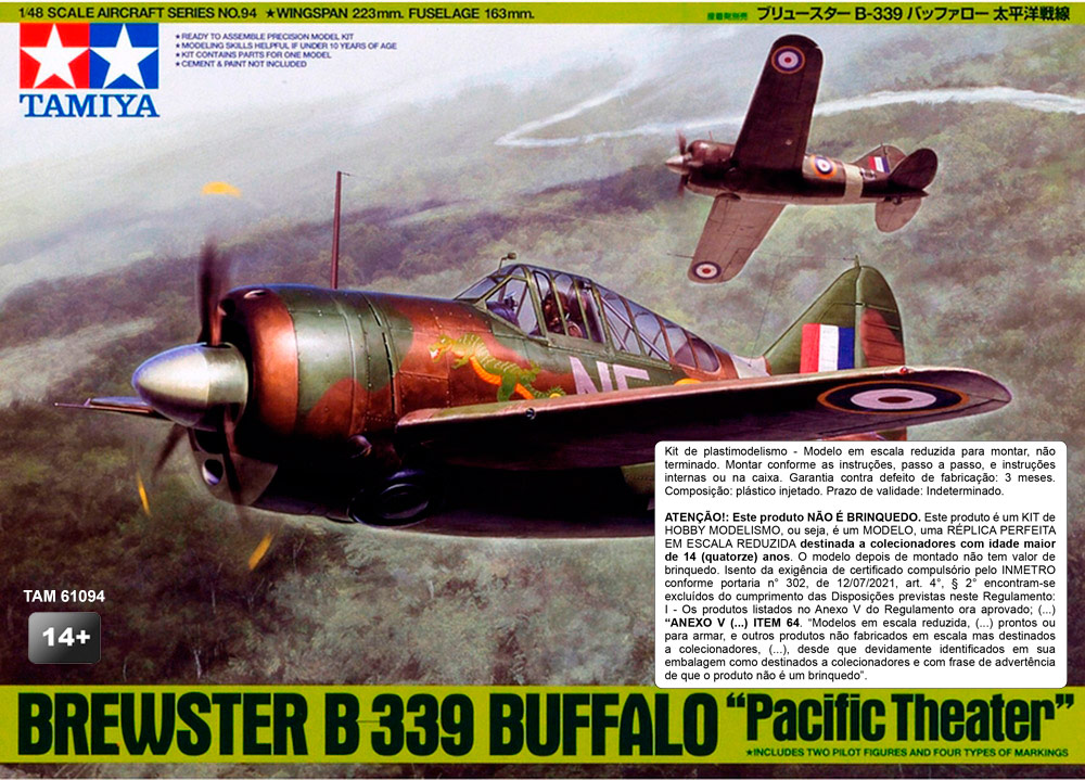 Brewster B-339 Buffalo - 1/48