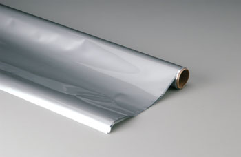 Plástico termoadesivo Monokote (66 x 182 cm) - Alumínio