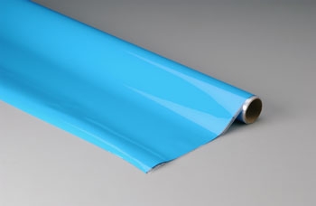 Plástico termoadesivo Monokote (66 x 182 cm) - Azul celeste - NOVIDADE!