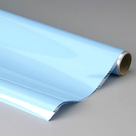 Plástico termoadesivo Monokote (66 x 182 cm) - Azul Mist 6 pol