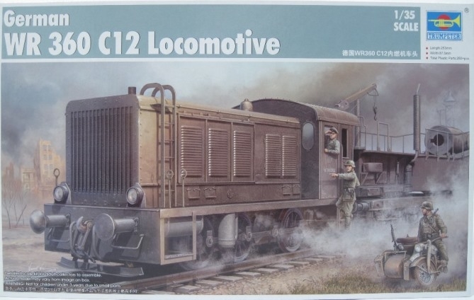 German WR 360 C12 Locomotive - 1/35