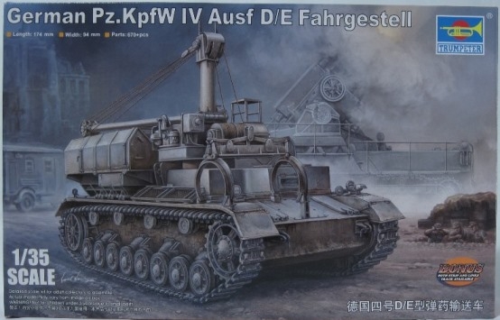 German Pz.Kpfw IV Ausf D/E Fahrgestell - 1/35
