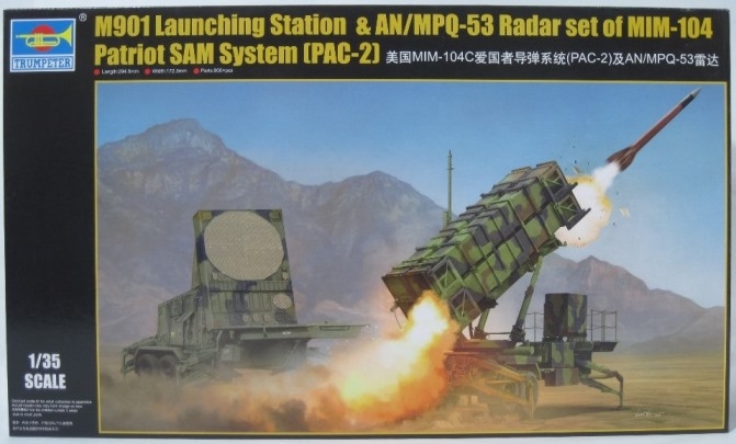 M901 Launching Station  & AN/MPQ-53 Radar set of MIM-104 Patriot SAM System (PAC-2) - 1/35