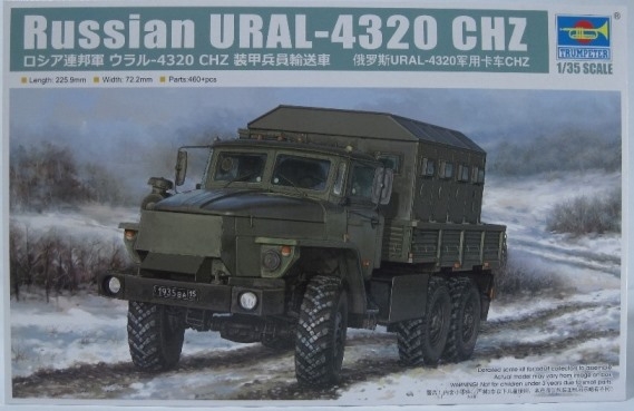 Russian URAL-4320 CHZ - 1/35