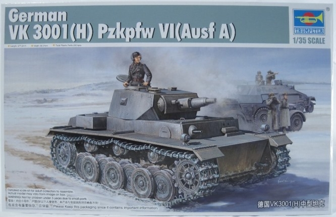 German VK 3001(H) PzKpfw VI (Ausf A) - 1/35