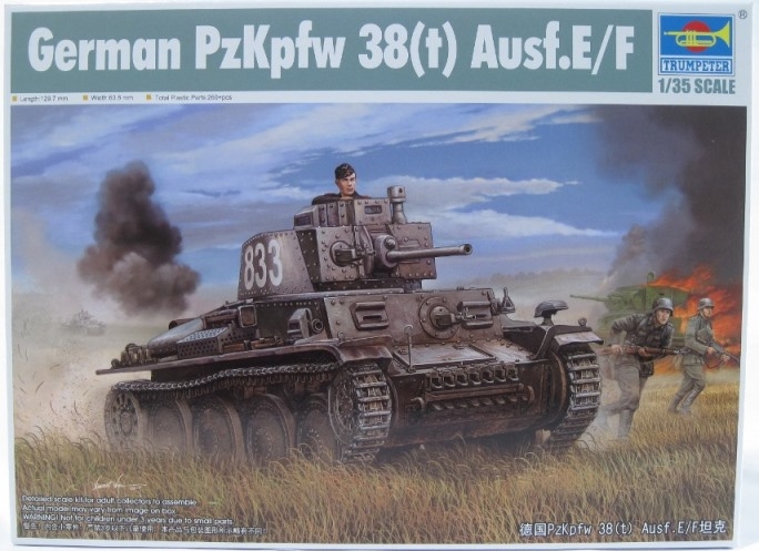 German PzKpfw 38(t) Ausf.E/F - 1/35