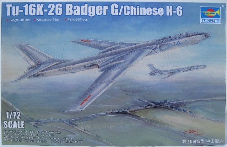 TU-16K-26 Badger G/Chinese H-6 - 1/72