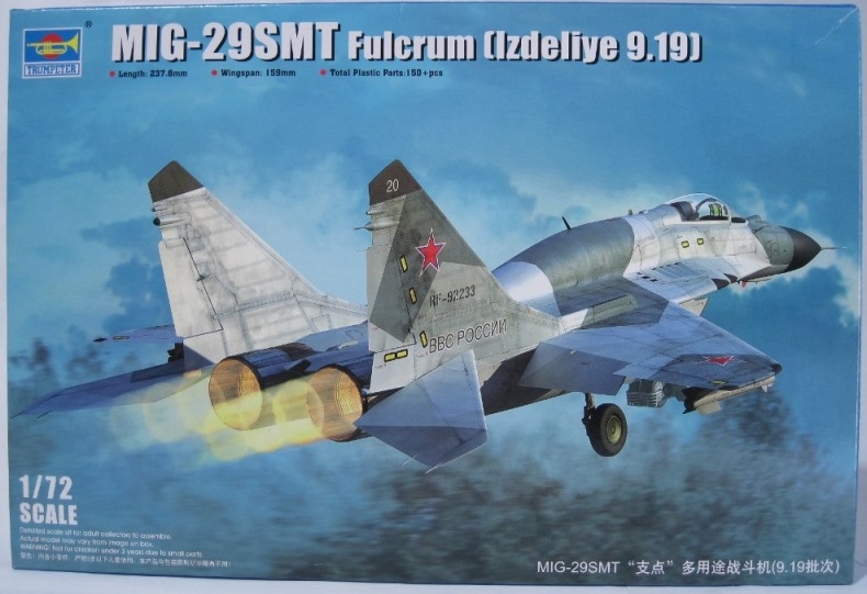 MIG-29SMT Fulcrum (Izdeliye 9.19) - 1/72