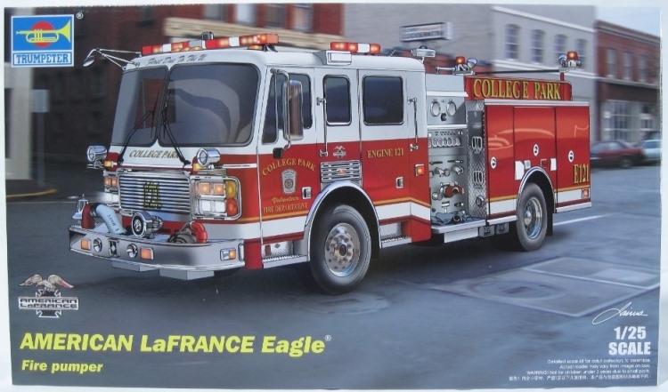 2002 American LaFrance Battalion Fire Pumper - 1/25