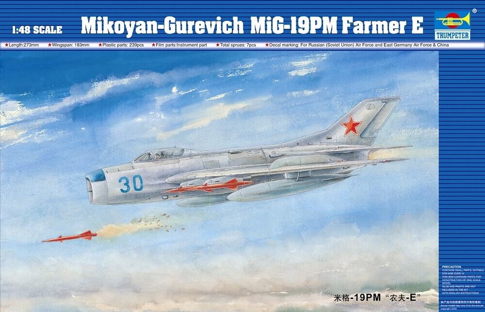 Mikoyan-Gurevich MiG-19PM  Famer E - 1/48