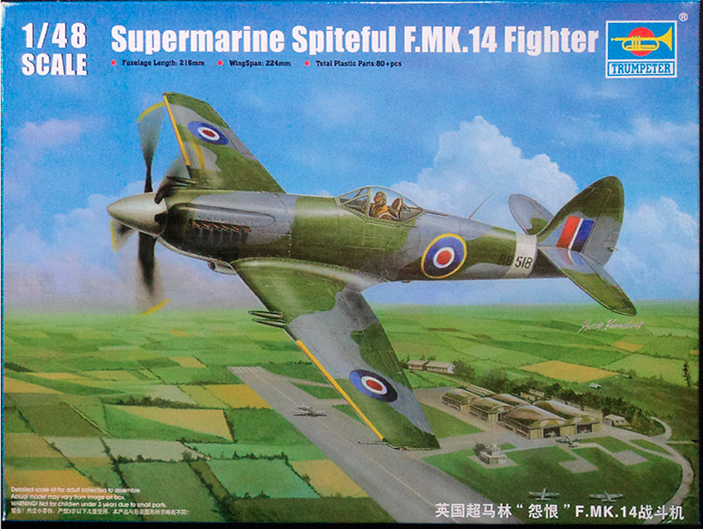 Supermarine Spiteful F.MK.14 Fighter - 1/48