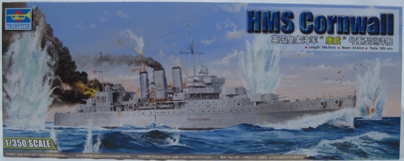 HMS Cornwall - 1/350