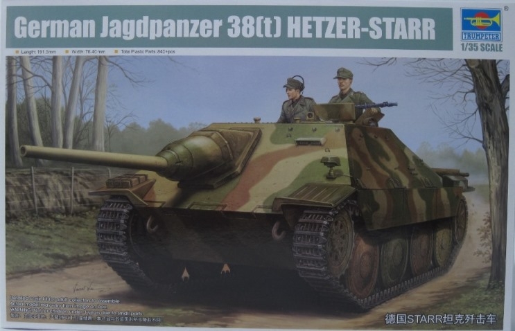 German Jagdpanzer 38(t) STARR - 1/35