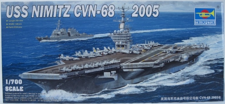 Nimitz CVN - 68 2005 - 1/700
