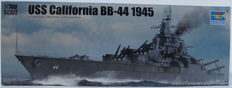 USS California BB-44 1945 - 1/700