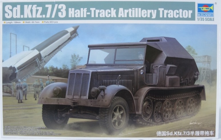 Sd.Kfz.7/3 Half-Track Artillery Tractor - 1/35