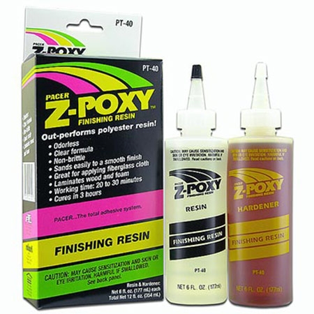 Resina epóxi para acabamento Z-Poxy (354 ml)