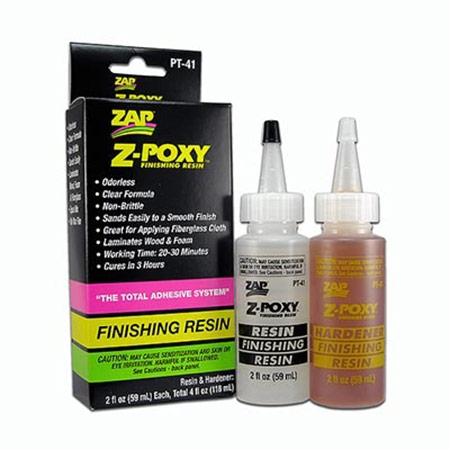 Resina epóxi para acabamento Z-Poxy (118 ml)