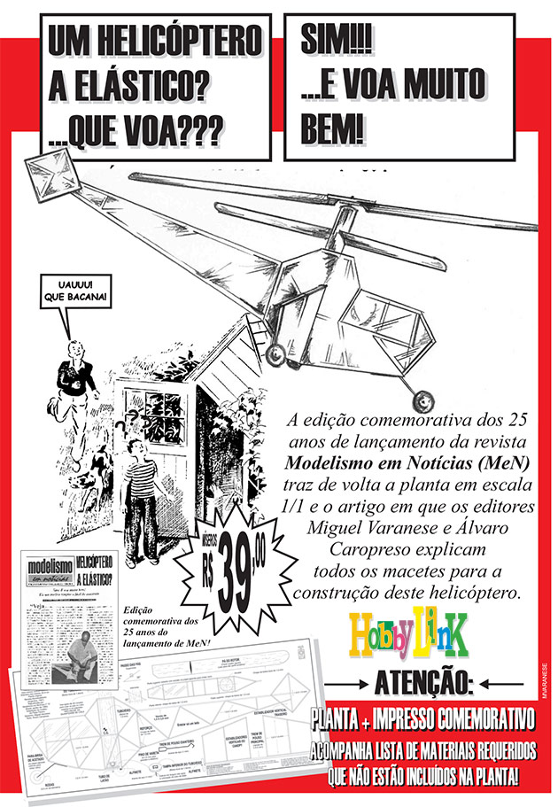 Banner Helicóptero a Elástico